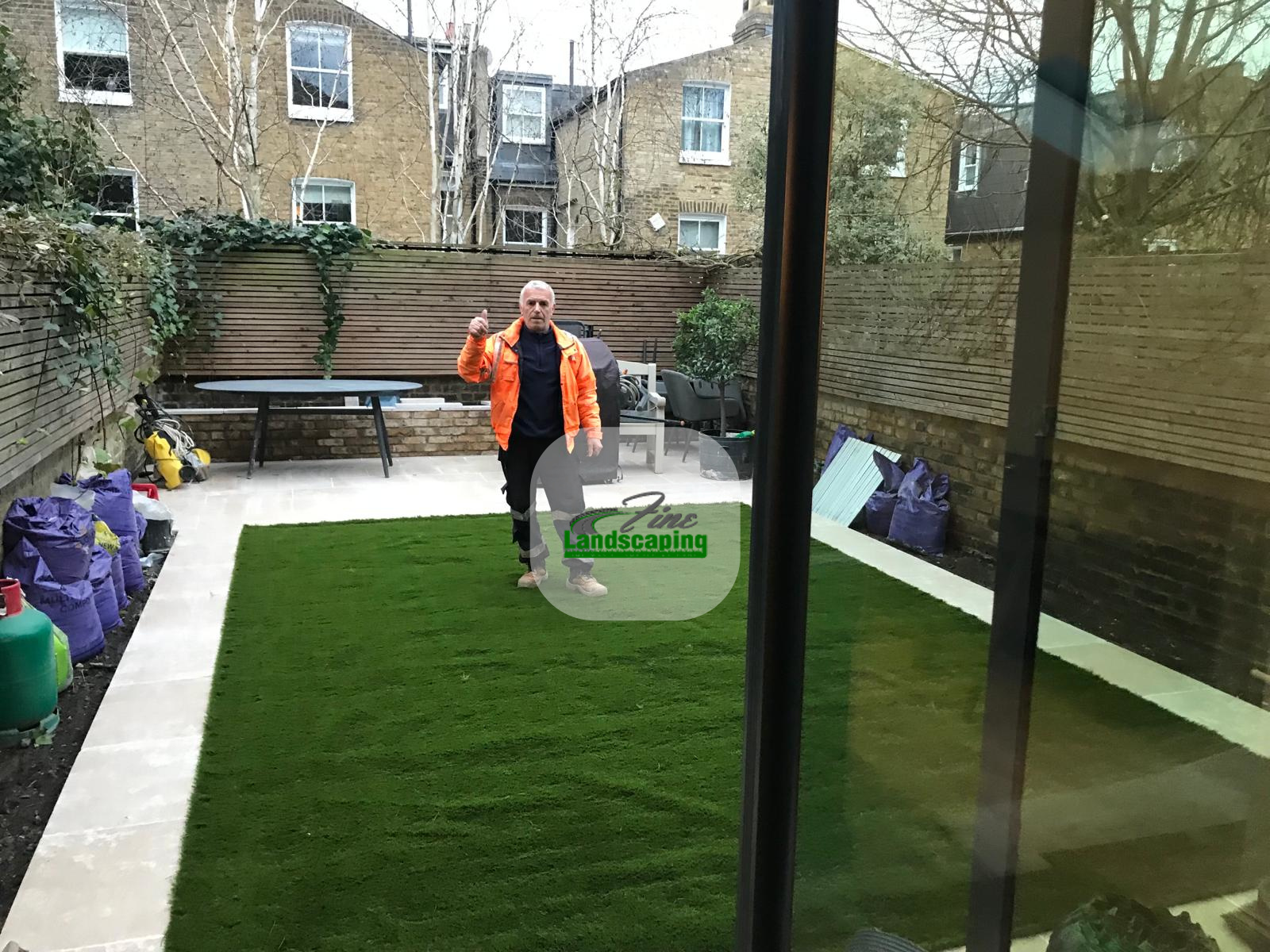 Garden before renovation